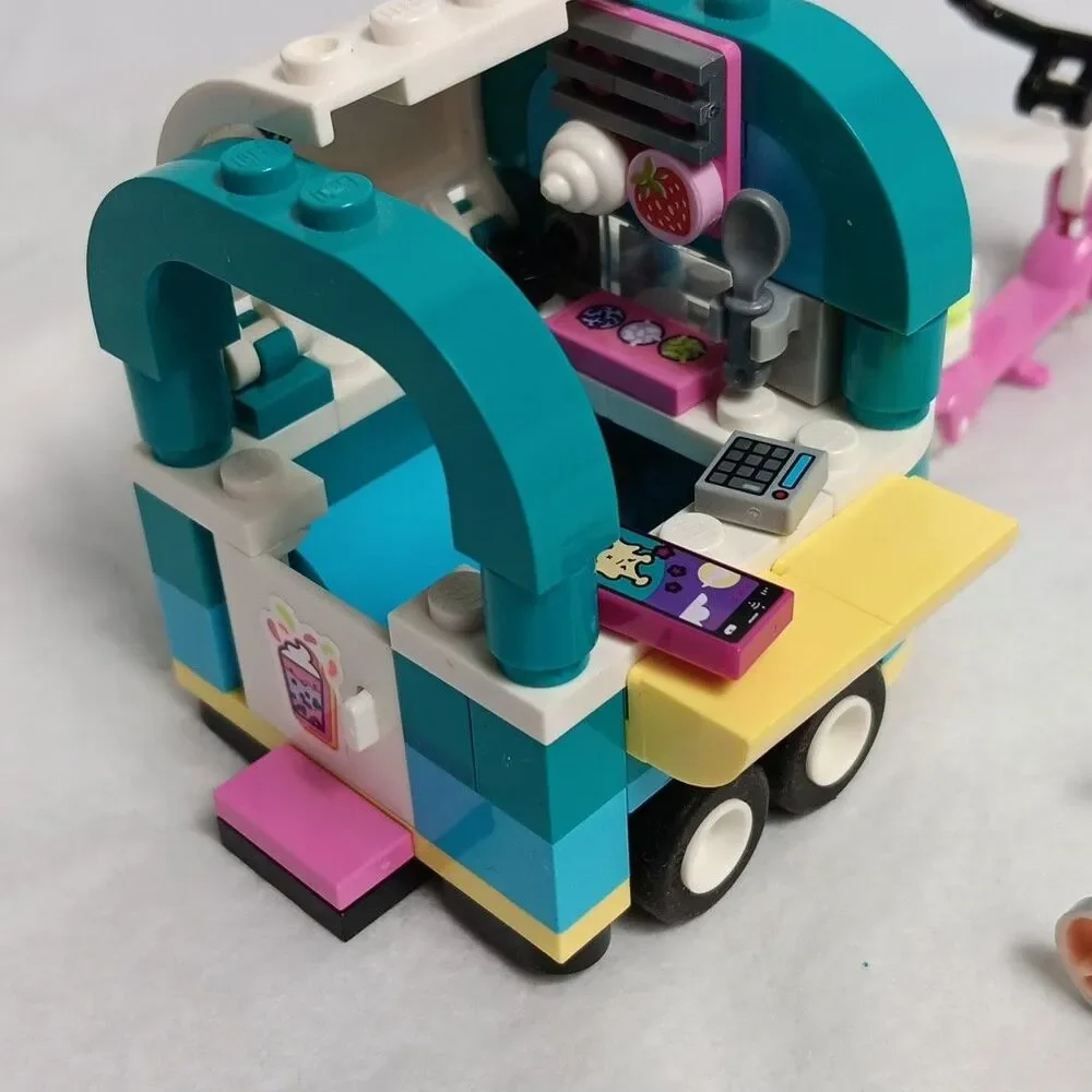 Lego Friends Mobile Bubble Tea Shop Replacements Loose Incomplete